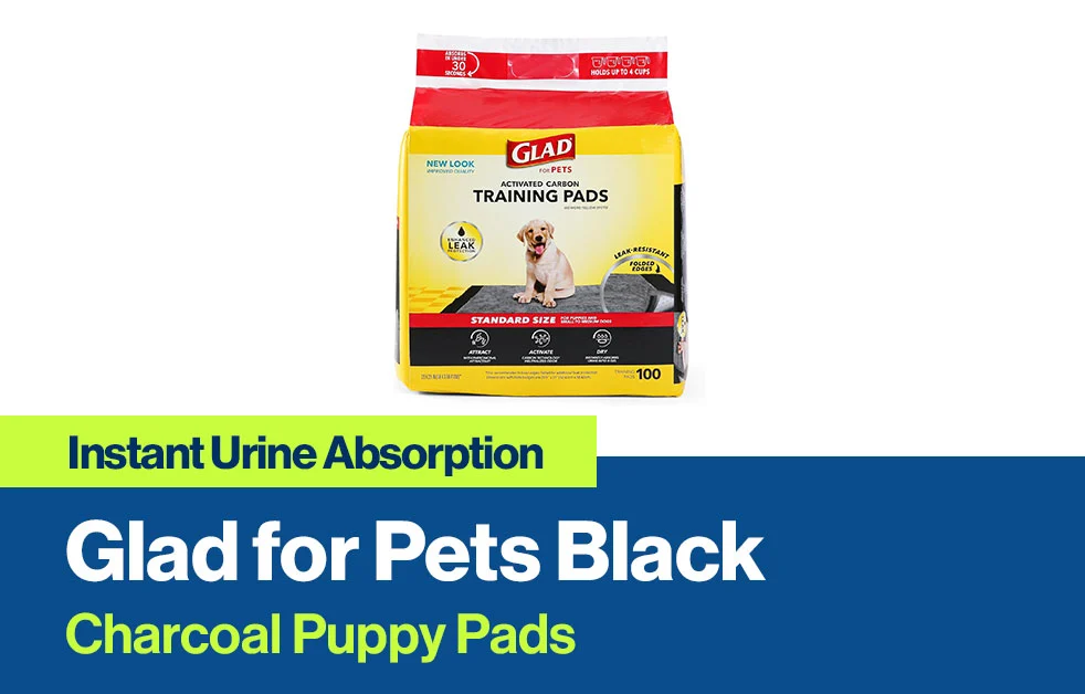 Glad for Pets Charcoal Puppy Pads