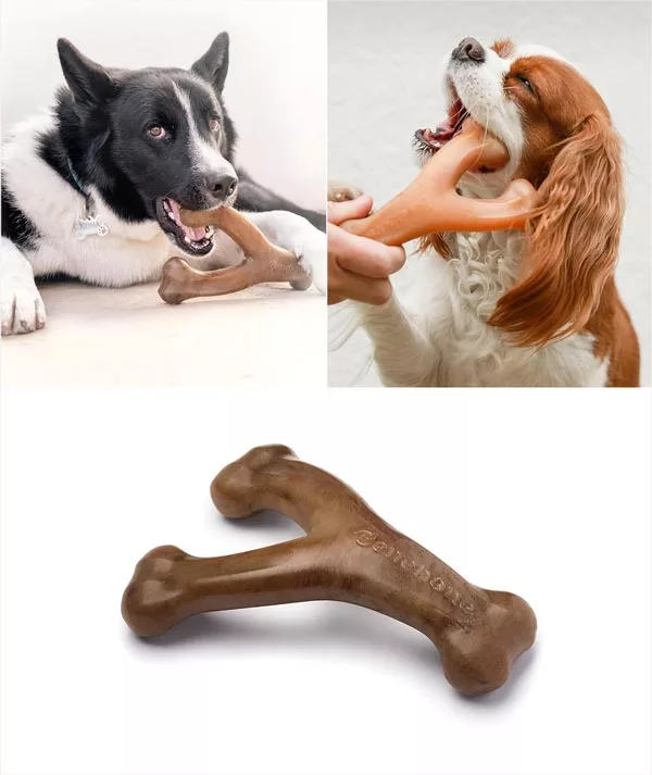 benebone wishbone dog chew